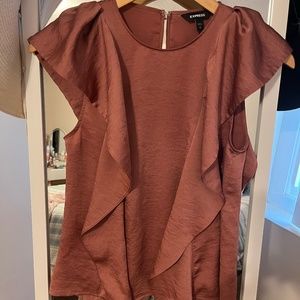 Express Ruffle Blouse - Size S